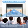 HOMCOM Beamer-Leinwand 172 x 96 cm Manuell Produktbild-Vorschau 5