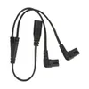 IEC320 C8 to Dual C7 Cord Male to Female 1 in 2 Out AC Voir les images du produit 3
