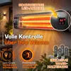 TRESKO® Infrarot Heizstrahler 2500W mit Fernbedienung | Productafbeelding-voorbeeld 8
