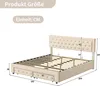 Fortuna Lai Polsterbett 180x200cm, Doppelbett mit Produktbild-Vorschau 5