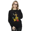 Disney - Sweatshirt für Damen BI28129 (M) (Schwarz) Produktbild-Vorschau 2