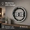 LED Tisch- und Wanduhr Digitaluhr mit 12/24-Stunden-Anzeige Produktbild-Vorschau 10