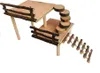 Hölzerne Spielplatz-Kletterleiter Für Kleine Tiere, Produktbild-Vorschau 1