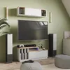 Wandregal Vicco Betti Weiß/Sonoma 120 x 30 cm, Model 51712 Produktbild-Vorschau 4