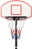 vidaXL Basketbalový stojan biely 216-250 cm Polyetylén Náhľad obrázku produktu 4