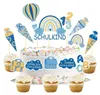Školský zápis chlapcov dekorácie torty 13Pcs Cake Topper Náhľad obrázku produktu 1