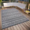 115x170 cm Tappeto a pezzi Clyde 105906 Loto Grey Beige - Anteprima dell’immagine prodotto 2