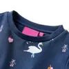 vidaXL Abito da bambino con maniche lunghe blu navy 128 Anteprima dell’immagine prodotto 3