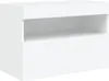 vidaXL TV-Wandschrank mit LED-Leuchten Weiß 60x30x40 cm Produktbild-Vorschau 3