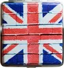 ZIGARETTENETUI England Fahne für 20 Zigaretten Leder Etui Produktbild-Vorschau 1