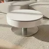 home24 Couchtisch mit Stauraum - Weiß / Silber Produktbild-Vorschau 3