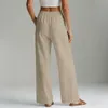 ASKSA Damen Sommer Hose Casual Strandhose Weite Bein Produktbild-Vorschau 5
