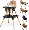 COSTWAY 6 in 1 Hochstuhl Baby, Kinderhochstuhl mit Produktbild-Vorschau 1