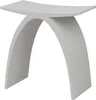 Luxus-Badhocker PB4001 - Mineralguss - 43 x 43 x 23,5 cm Produktbild-Vorschau 2