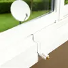 Flaches Koaxialkabel SAT-Kabel Weiss Fensterdurchführung | Produktbild-Vorschau 6