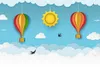 Muralo XXL Selbstklebende FOTOTAPETE Luftballons SUN Voegel Produktbild-Vorschau 2