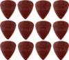 12 plettri Dunlop in nylon standard - 1,25 mm - marroni Anteprima dell’immagine prodotto 1