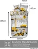 SkyBrands Kinderbettwäsche Bagger & Baustelle – 100x135 cm Produktbild-Vorschau 12
