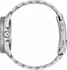 Side view of a silver watch with a metal band. Anteprima dell’immagine prodotto