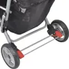 vidaXL Poussette tandem acier bleu et noir Voir les images du produit 14