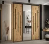 MEBLE KRYSPOL Davos 9 Schrank, drei Türen - 235,2x200x45 cm Produktbild-Vorschau 2