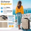 KESSER® Reisekoffer Hartschalen Koffer mit Zahlenschloss, Produktbild-Vorschau 6