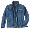 Atlas For Men - Jeansjacke Gewebter Aufnäher für Herren Produktbild-Vorschau 1