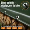 NEMAXX® Abdeckplane 450 g/m² 1,5×5 m Schwarz Alu-Ösen Produktbild-Vorschau 8