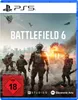 The image shows the front cover of a PlayStation 5 game case for Battlefield 6. Produktbild-Vorschau