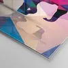 Bilder auf glas - Elefanten Illustration Bunt - 70x50cm - Produktbild-Vorschau 5