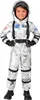 Costume d'astronaute argenté pour enfants - combinaison Voir les images du produit 3