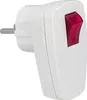 as-Schwabe Schutzkontakt-Winkelstecker Weiß max. Produktbild-Vorschau 1
