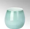 Lambert Pisano Vase klein Überfangglas, aqua H18 cm  D17 cm Produktbild-Vorschau 1
