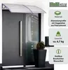 Haustürvordach 200  x 97 cm Hohlkammerplatte Produktbild-Vorschau 2