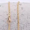 Goldkette Kordelkette massiv Breite 2,2 mm 60cm echt 585-14 Produktbild-Vorschau 7