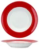 12tlg Tafelservice Variant Rot Porzellan 6 Personen Produktbild-Vorschau 4