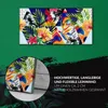 Wandbild Leinwand Bilder Wanduhr Geräuschlos 60x30 Produktbild-Vorschau 5