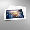 Poster - Poster ohne Rahmen - Segelboot Meer - 40x30 cm - Produktbild-Vorschau 3