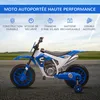 HOMCOM Moto Cross électrique Enfant 3 à 5 Ans 12 V 3-8 Km/h Voir les images du produit 6