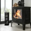 Relaxdays Kaminbesteck, 5-teiliges Set, Schürhaken, Produktbild-Vorschau 2
