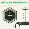 BCAN Fitness Trampolin Indoor Ø 122 cm, Trampolin Produktbild-Vorschau 6