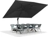 PURPLE LEAF Sonnenschirm Rechteckig, 300 x 400 cm Aluminium Produktbild-Vorschau 9