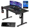 CASARIA® Höhenverstellbarer Gaming Schreibtisch elektrisch Produktbild-Vorschau 1