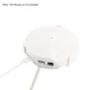 A white TP-Link Deco M5/P7 WiFi system accessory is shown connected to cables against a white background. Náhled obrázku produktu