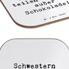 Mr. & Mrs. Panda Tischschoner Spruch Schwestern Liebe - Produktbild-Vorschau 5