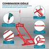 Wiltec Kit Cric lève Tracteur Tondeuse avec Adaptateur pour Voir les images du produit 3