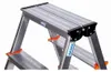 Krause dubbele trap met dubbele leuning, zilverkleurig Productafbeelding-voorbeeld 6
