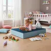 Jump Hüpfpolster 99 x 75 x 18 cm - blau - Hüpfmatratze für Produktbild-Vorschau 6