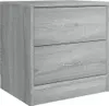 vidaXL Noční stolek Grey Sonoma 40x30x40 cm výrobek ze Náhled obrázku produktu 2