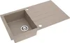 Granitspüle - Spülbecken - Küchenspüle - 86 x 50 cm - Beige Produktbild-Vorschau 2